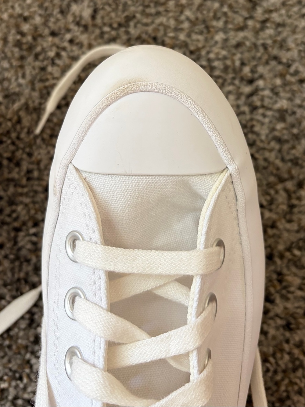 White Platform Converse - Picture 4 of 6